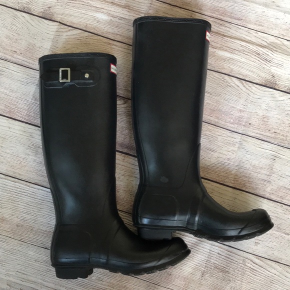 Hunter Original Tall Rain Boots EU39/UK6/US8 - Picture 2 of 8